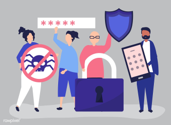 Illustration of people with privacy and secur.. | Free stock vector - 479641 Illustration of people with privacy and secur.. | Free stock vector - 479641
