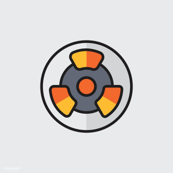 Illustration of radioactive symbol | Free stock vector - 251075 Illustration of radioactive symbol | Free stock vector - 251075