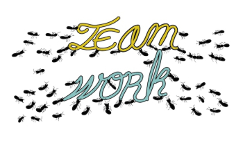 Illustration of team work concept Illustration of team work concept