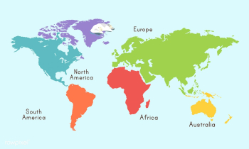 Illustration of world map isolated | Free stock vector - 390594 Illustration of world map isolated | Free stock vector - 390594