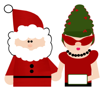 Illustration: Santa and his hon, Mrs. Claus ? Stokely Baksh - Clip ...