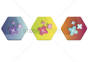 Illustration set of flowers Illustration set of flowers