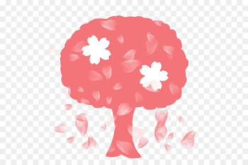 Illustration Silhouette Cherry blossom Graphics Design - Illustration Silhouette Cherry blossom Graphics Design -