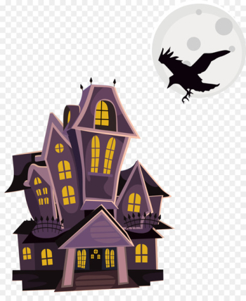 Illustration - Vector Horror Castle 