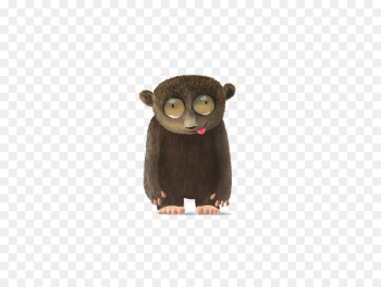 Illustrator Illustration - Horror orangutan 