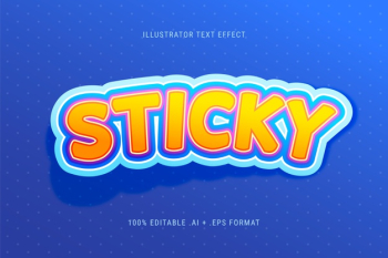 Illustrator text effect Free Vector Illustrator text effect Free Vector