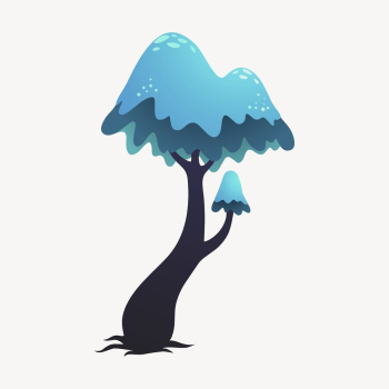 Ilmenskie blue tree clipart, nature | Free Vector - rawpixel Ilmenskie blue tree clipart, nature | Free Vector - rawpixel