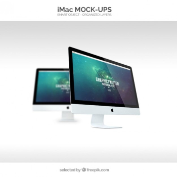 Imac mockups Imac mockups