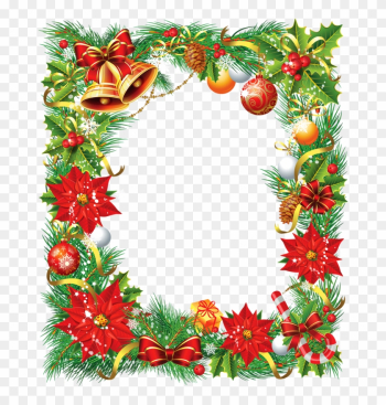 Image Du Blog Zezete2 Centerblog Net Christmas Frames - Christmas Card Frame Png