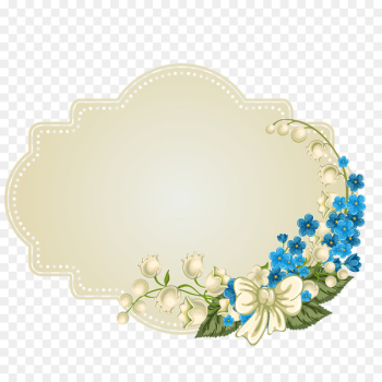 Image editing Design Sunday Decoupage - flower border 