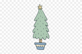 Image - Hand Drawn Christmas Tree Png