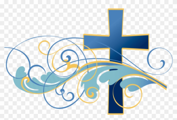 Image Of Christian Cross Clipart Baptism Cross Clip - Religious Funeral Clip Art