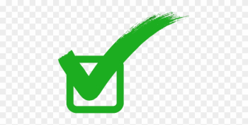 Image Result For Little Green Tick Symbol - Transparent Background Check Mark Symbol