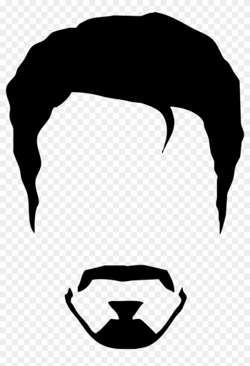 Image Result For Tony Stark Minimalist Wallpaper Black - Man Hair Vector Png