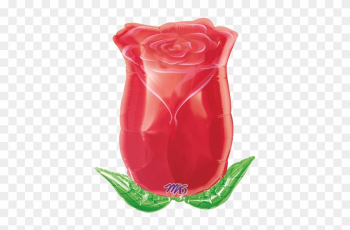 Image - Rose Bud Valentines Balloon - 18&quot; Foil