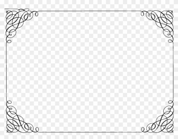 Images Of Certificate Borders - Elegant Border For Certificate Png