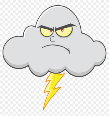 In Case Anyone Was Wondering - Angry Cloud Cartoon