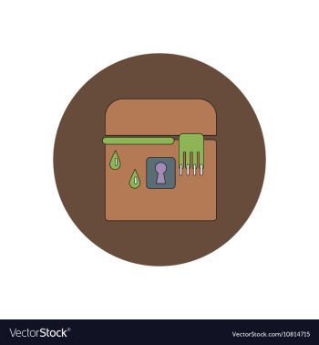In flat design Halloween icon vector image In flat design Halloween icon vector image