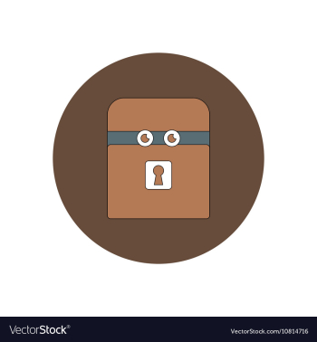In flat design Halloween icon vector image In flat design Halloween icon vector image