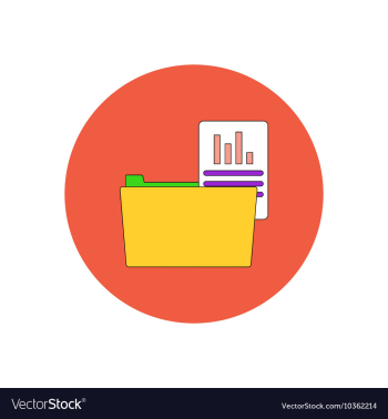 In flat design of file and vector image In flat design of file and vector image