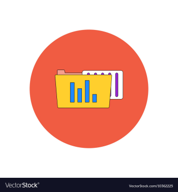 In flat design of file and vector image In flat design of file and vector image