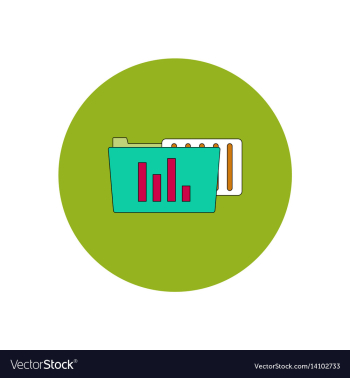 In flat design of file and vector image In flat design of file and vector image