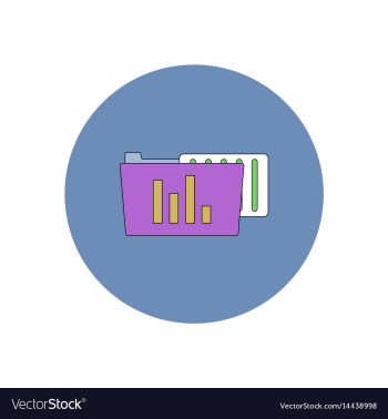 In flat design of file and vector image In flat design of file and vector image