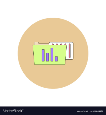 In flat design of file and vector image In flat design of file and vector image