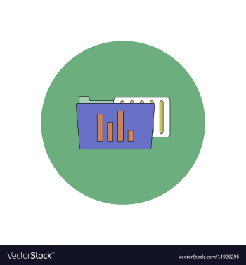 In flat design of file and vector image In flat design of file and vector image