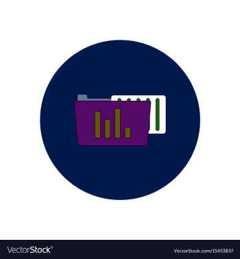 In flat design of file and vector image In flat design of file and vector image