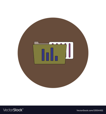 In flat design of file and vector image In flat design of file and vector image