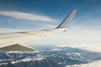 In Flight Over Mountains In Flight Over Mountains