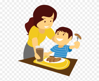 In Order To Stay Active, Children Should Be Fueled - Children Food Clipart Png In Order To Stay Active, Children Should Be Fueled - Children Food Clipart Png