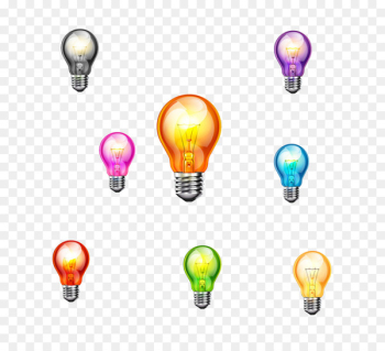 Incandescent light bulb Color - Colored bulb Incandescent light bulb Color - Colored bulb