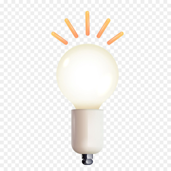 Incandescent light bulb Lamp Light fixture - Glowing light bulb 