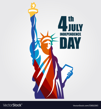 independence day 4th july template design