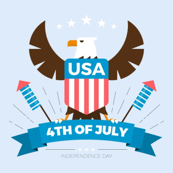 Independence day illustration Free Vector Independence day illustration Free Vector
