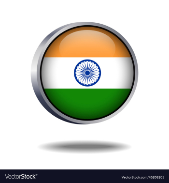 india flag button india flag button