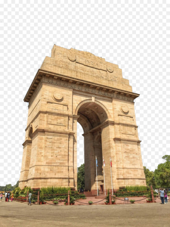 India Gate Taj Mahal Triumphal arch - Famous attractions of India Gate 