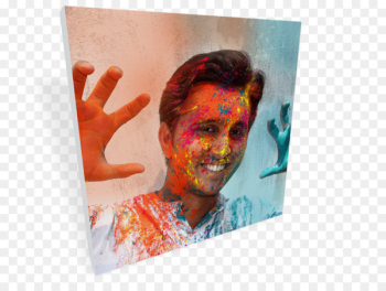 India Holi Elephant Festival - canvas India Holi Elephant Festival - canvas