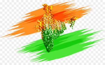 India Map - Vector Map of India and strokes India Map - Vector Map of India and strokes