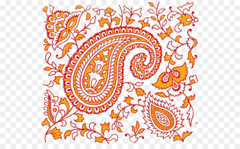 India Textile design Pattern - Ethnic pattern of small floral pattern element 