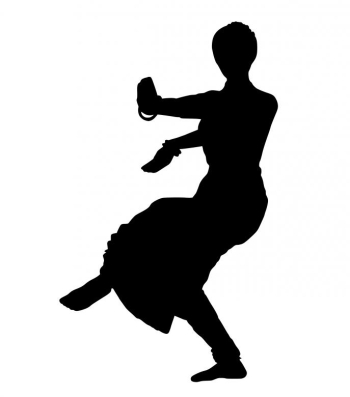 Indian Dancer Silhouette Indian Dancer Silhouette