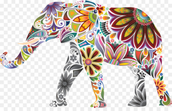 Indian elephant Elephantidae Indian people - India Indian elephant Elephantidae Indian people - India