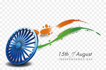Indian Independence Day Indian independence movement August 15 Public holiday Milky Mist Dairy - Vector stereoscopic India Independence Day 