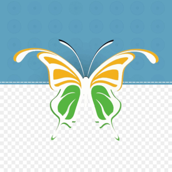 Indian independence movement Indian Independence Day Clip art - Vector butterfly India Independence Day 