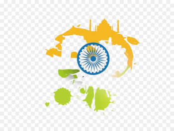 Indian independence movement Indian Independence Day - Vector ink independence day, India 