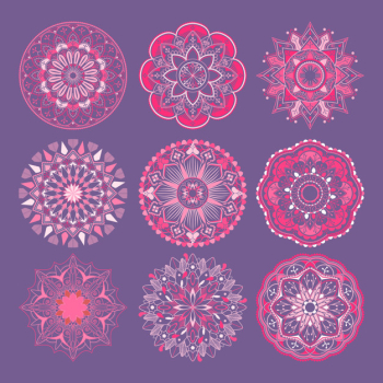 Indian mandala design Indian mandala design
