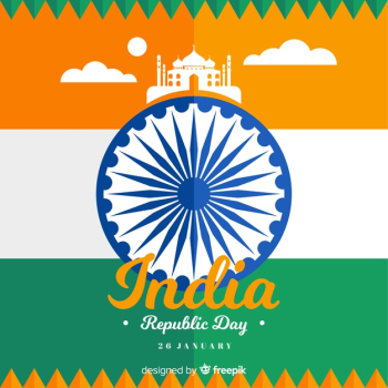 Indian republic day background