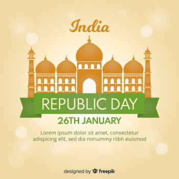 Indian republic day background